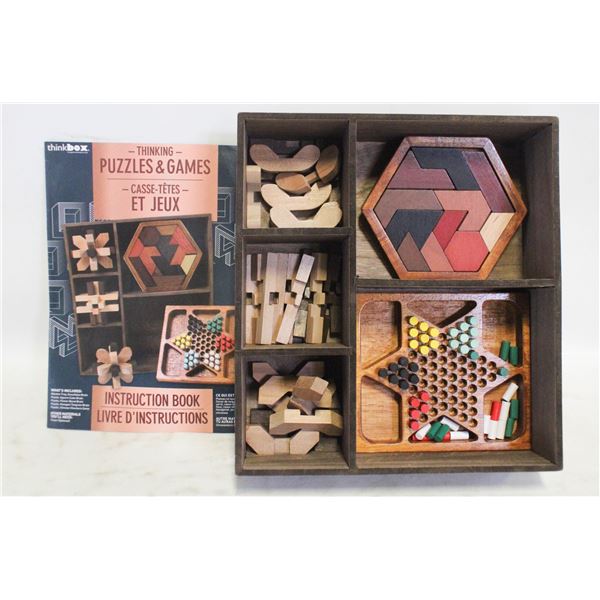 THINKING PUZZELS & GAMES