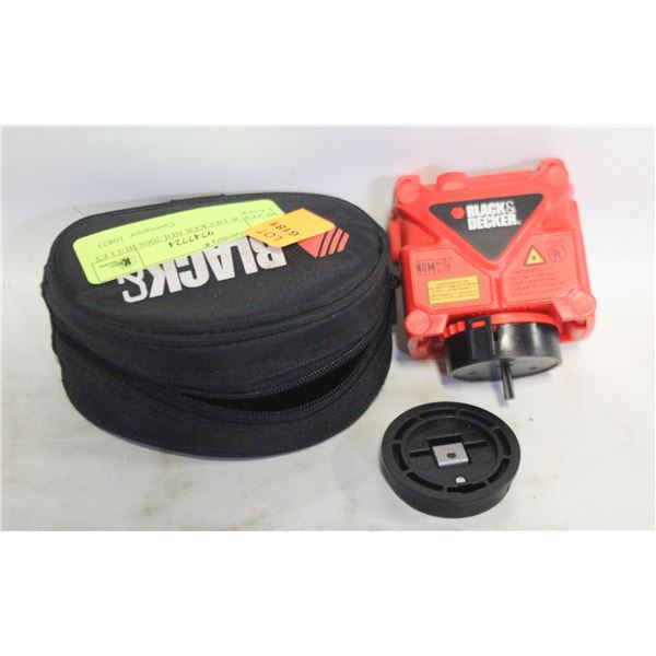 BLACK & DECKER BDL200S BULLET LASER