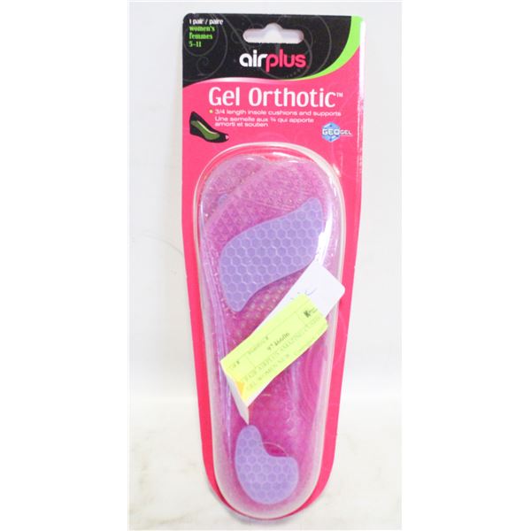 1 PAIR AIRPLUS AMAZING CUSHION GEL WOMEN NEW