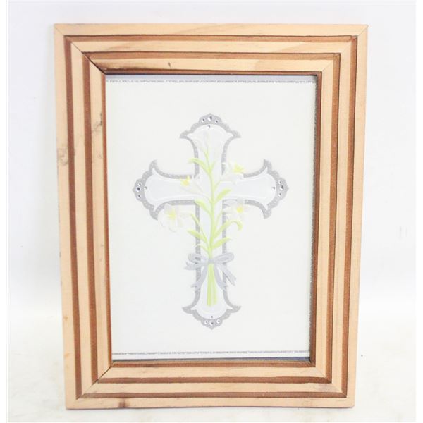 ORNATE CROSS WALL ART