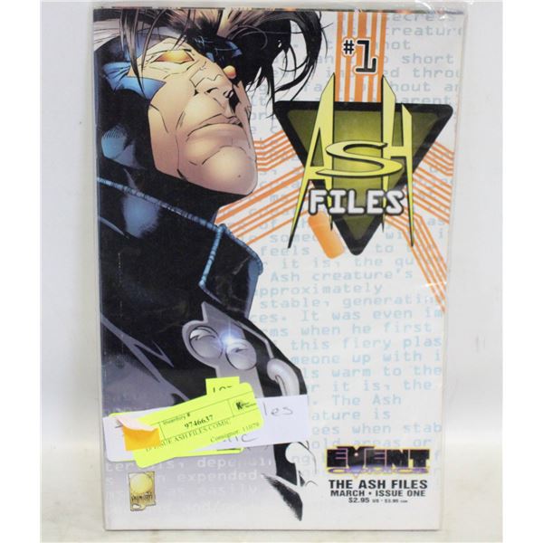 1# ISSUE ASH FILES COMIC