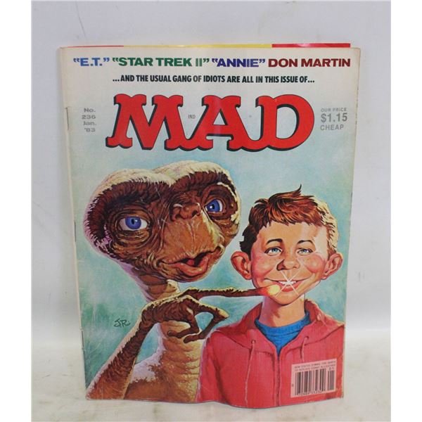 VINTAGE MAD E.T. COLLECTICBLE MAGAZINE