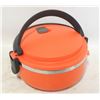 Image 1 : ORANGE ROUND LUNCH BOX