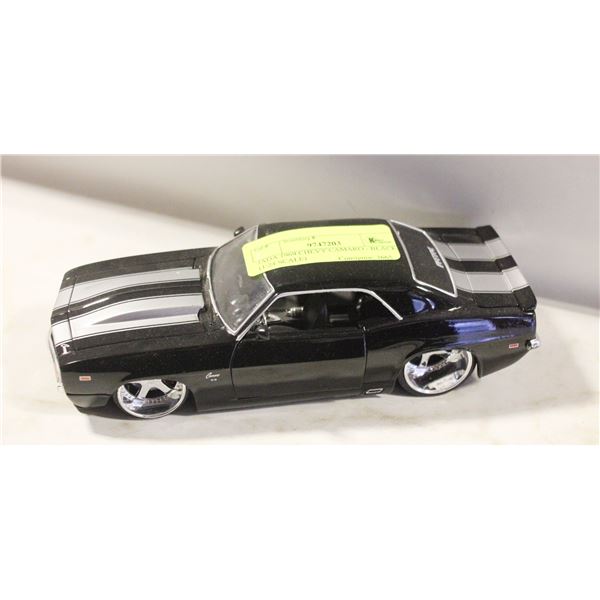 JADA 1969 CHEVY CAMARO - BLACK (1:24 SCALE)