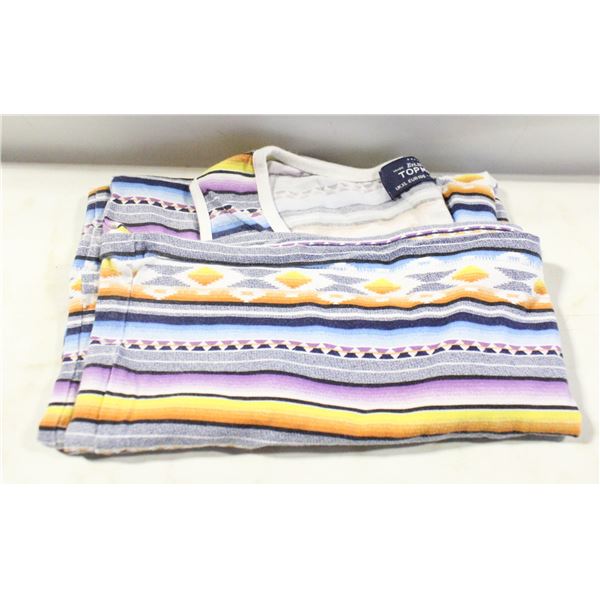 MENS AZTEC TANK US XL MADE IN MAURITUS