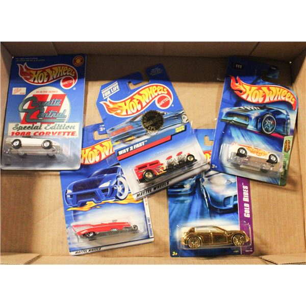 5 NEW VINTAGE HOT WHEELS