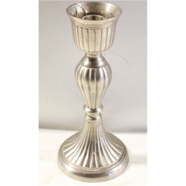 VINTAGE PEWTER CANDLE HOLDER