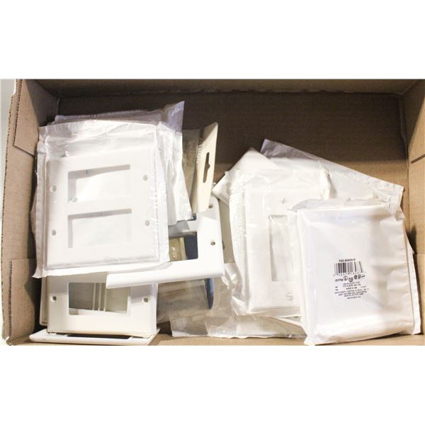 FLAT OF OUTLET AND LIGHT SWITCH PLATES