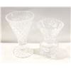 Image 1 : CRYSTAL VASES- LOT OF 2
