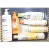 Image 1 : (5) ASSORTED FULL SZ SHAMPOO/CONDITIONER FRUCTIS,