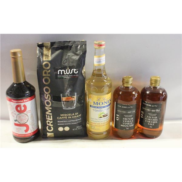 ROASTED ITALIAN COFFEE 1000G AND ASSORTED