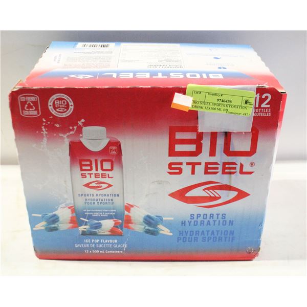 BIO STEEL SPORTS HYDRATION DRINK 12X500 ML BB