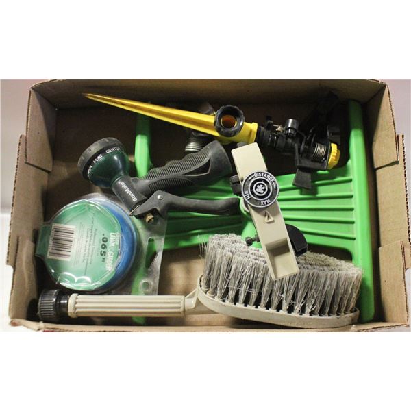 FLAT OF LAWN AND GARDEN ITEMS