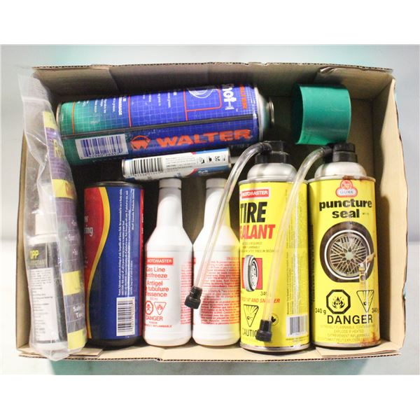 FLAT OF AUTOMOTIVE PRODUCTS