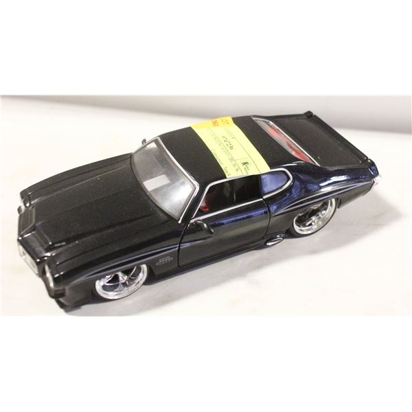 JADA 1971 PONTIAC GTO - BLACK