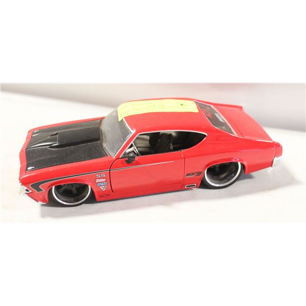 JADA 1960 CHEVY CHEVELLE SS - RED (1:24 SCALE)