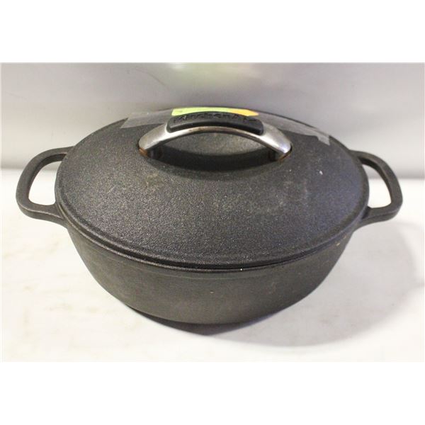 KITCHEN AID CAST IRON 13" DUTCH OVEN