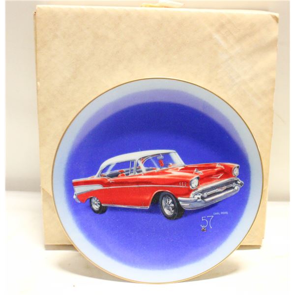 1983 "57 CHEVY" CARL POPE COLLECTORS PLATE