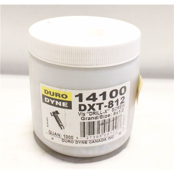 1000CT DRILL-X SCREWS 8 X 1/2