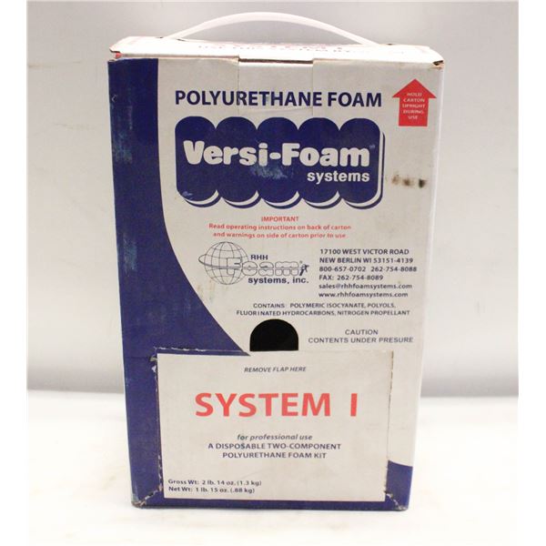 DISPOSABLE 2 COMPONENT POLYURETHANE FOAM KIT