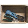 Image 1 : MALCO SNAP LOCK PUNCH + WESTWARD HAND RIVET TOOL