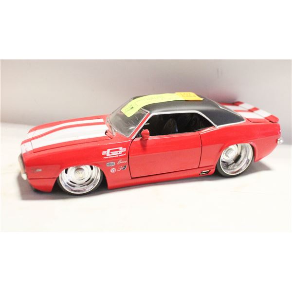 JADA 1969 CHEVY CAMARO - RED (1:24 SCALE)