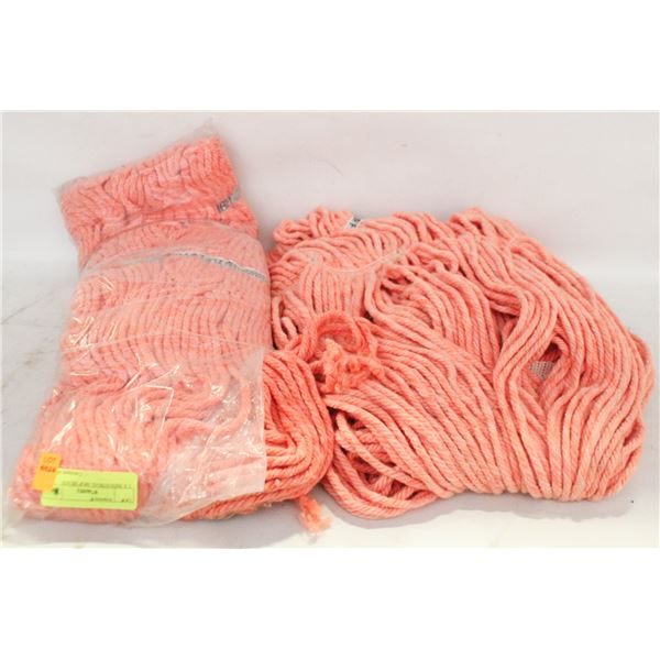 2 X INDUSTRIAL MOP HEADS