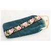 Image 1 : VINTAGE VELVET KISS-LOCK EYEGLASS CASE