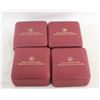 Image 1 : RCM LEATHER COIN PRESENTATION BOXES- SET OF 4 EMPTY