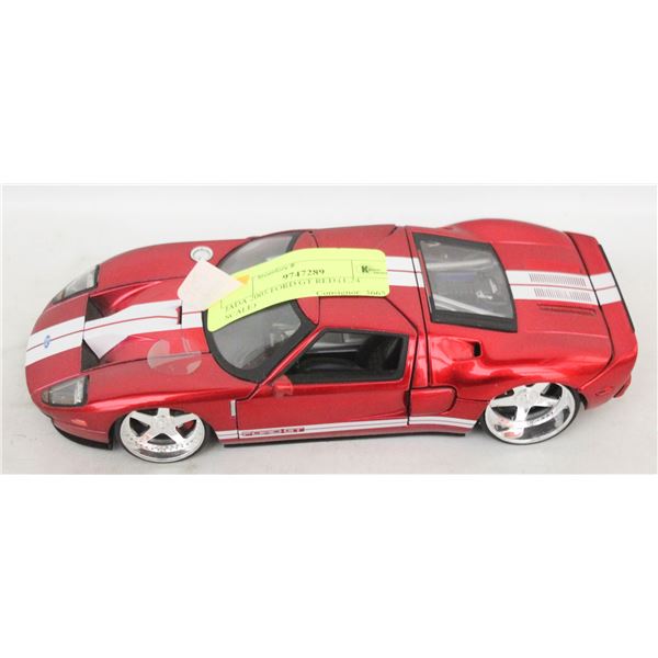 JADA 2005 FORD GT RED (1:24 SCALE)