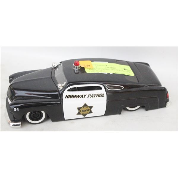 JADA 1951 MERCURY COPS BLACK (1:24 SCALE)