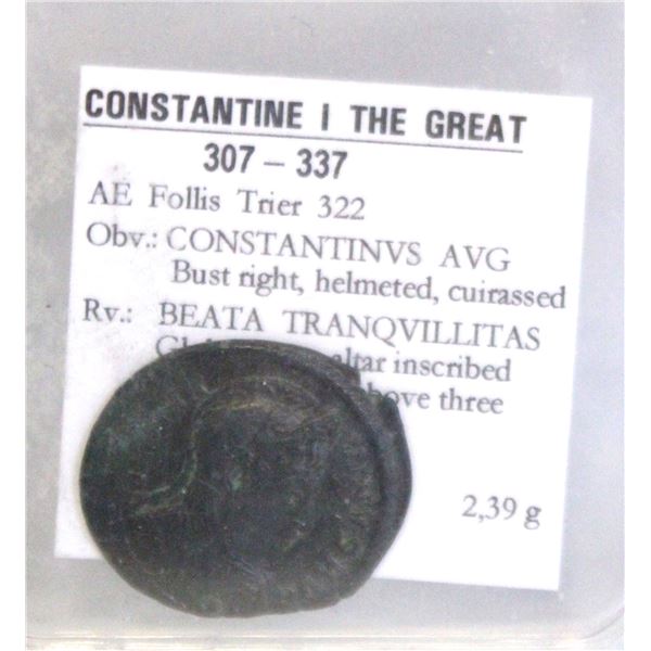307-337 ANCIENT ROMAN CONSTANTINE I