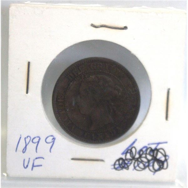 1899 CANADA LARGE 1 CENT COIN