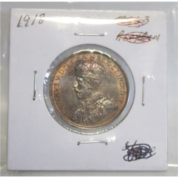 1918 CANADA LARGE 1 CENT COIN