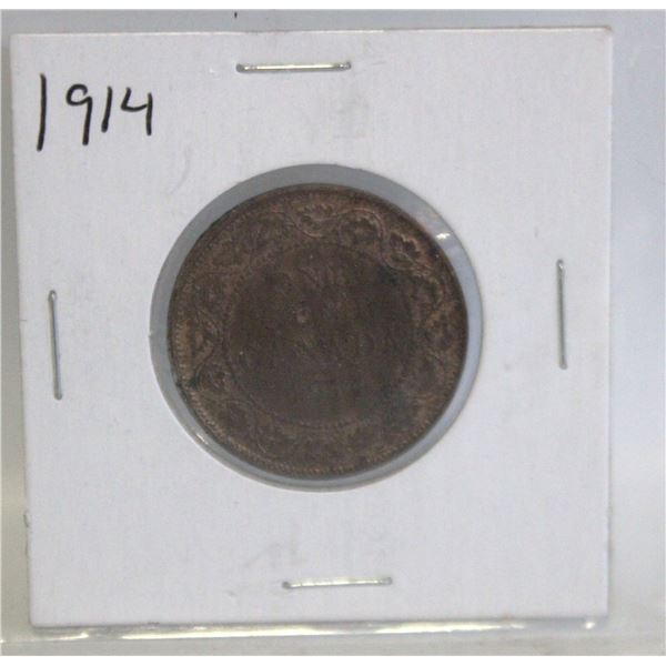 1914 CANADA LARGE 1 CENT COIN