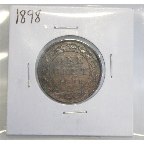 1898 CANADA LARGE 1 CENT COIN