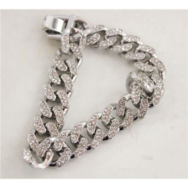 NEW ICED OUT CUBAN LINK BRACELET