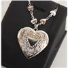 Image 1 : NEW SOLID HEART SHAPE PENDANT NECKLACE,