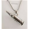 Image 1 : STEEL BULLET NECKLACE