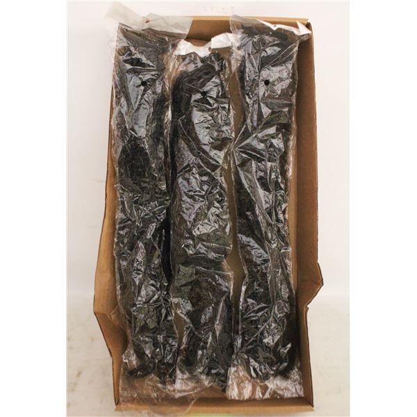 3 PACKS BLACK HAIR EXTENTIONS