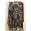 Image 1 : 3 PACKS BLACK HAIR EXTENTIONS