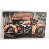 Image 1 : METAL MOTORCYCLE SIGN