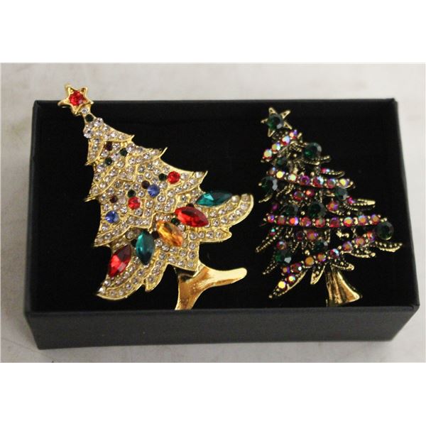 NEW 2PCS BROOCH SET