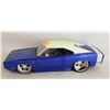 Image 1 : JADA 1970 DODGE CHARGER  BLUE (1:24 SCALE)