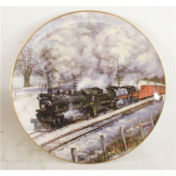 1986 "FROSTY MORNING" LTD ED COLLECTORS PLATE