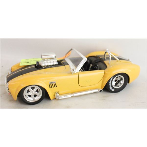 JADA 1965 SHELBY COBRA 427 S/C - YELLOW