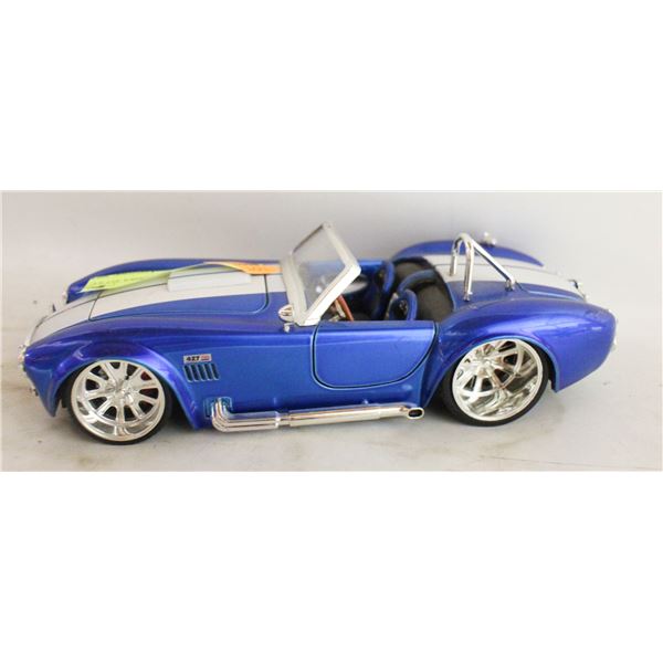 JADA 1965 SHELBY COBRA 427 S/C - BLUE