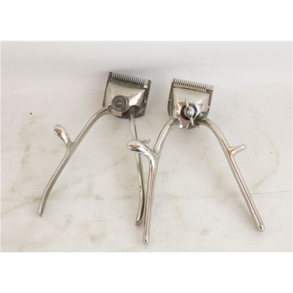 VINTAGE OSTER MANUAL CLIPPERS- LOT OF 2