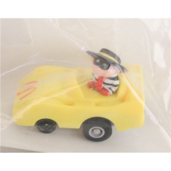 1988 MCDONALDS HAMBURGLAR TURBO TOY- NEW IN PKG