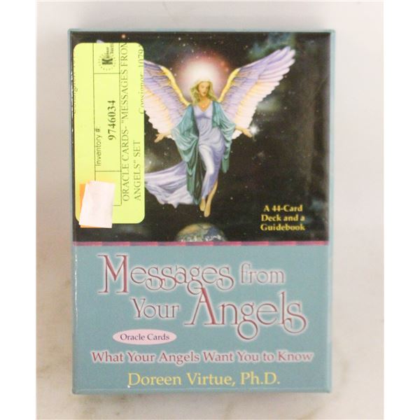 ORACLE CARDS- "MESSAGES FROM ANGELS" SET